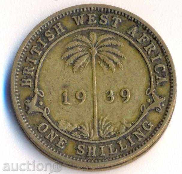 Британска Западна Африка шилинг 1939 година