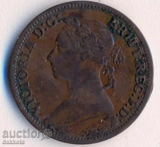 Great Britain Farthing 1884 Victoria with price 15.00 BGN | € 7.67 Great Britain Farthing 1884 Victoria with price 15.00 BGN | € 7.67
