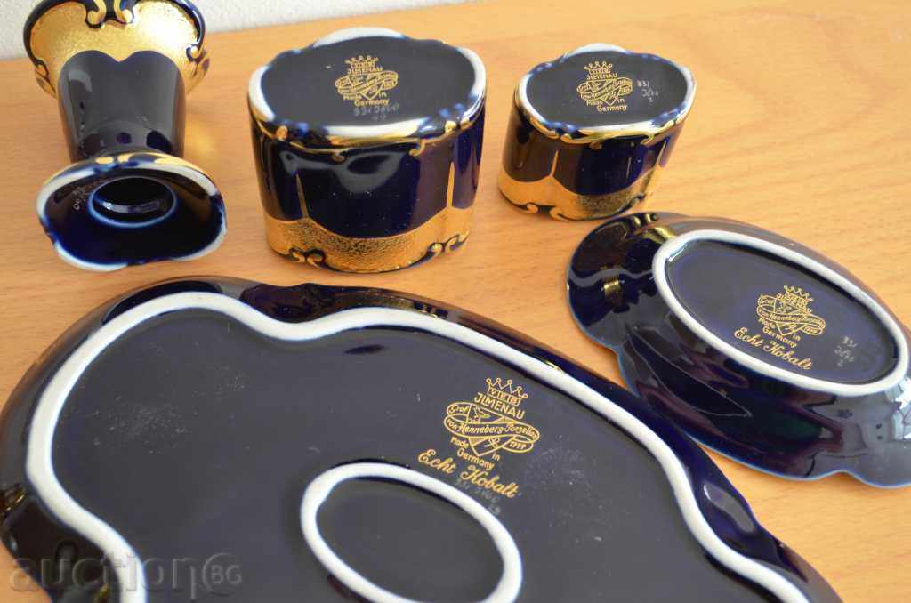 Auction Set of porcelain - 5 parts Graf von Henneberg Auction Set of porcelain - 5 parts Graf von Henneberg