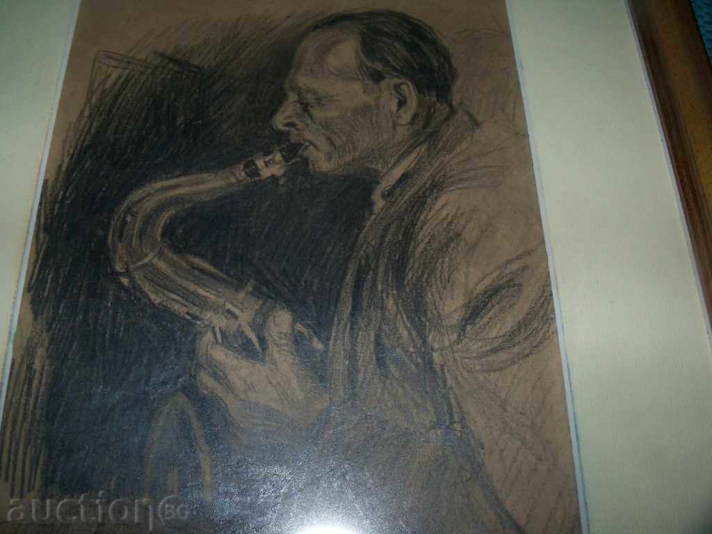 Old "The Man with the Saxophone" - 5