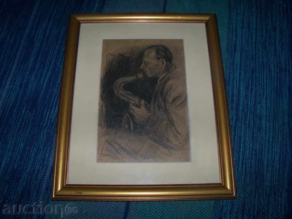 Old "The Man with the Saxophone" - 6