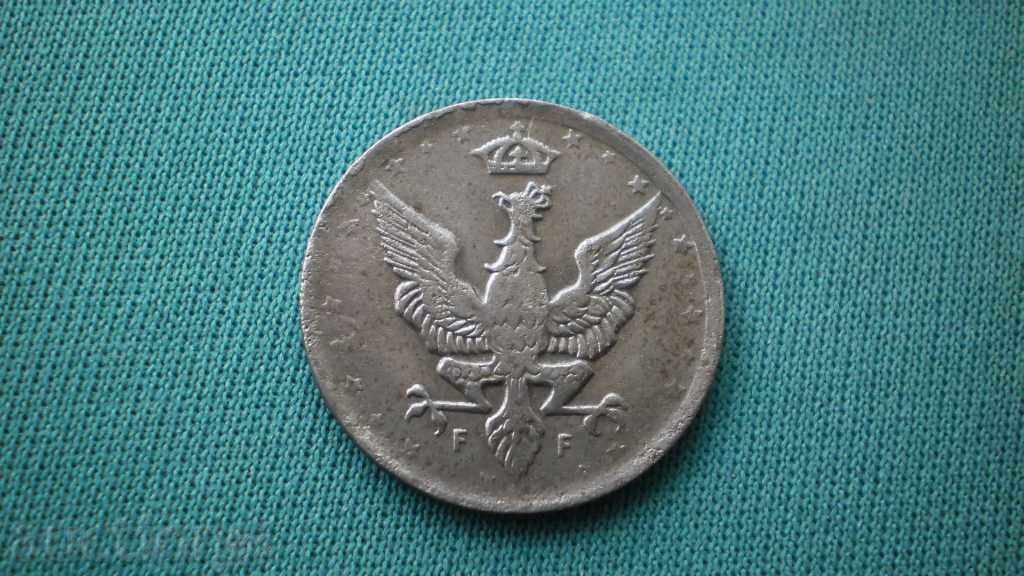 Livrarea Germania pentru Polonia 10 Phoenix 1917 Rare Livrarea Germania pentru Polonia 10 Phoenix 1917 Rare