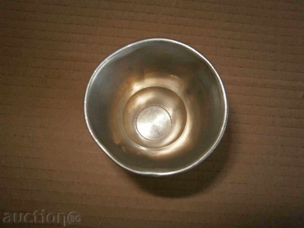 a glass of white metal with price 7.00 BGN | € 3.58 a glass of white metal with price 7.00 BGN | € 3.58