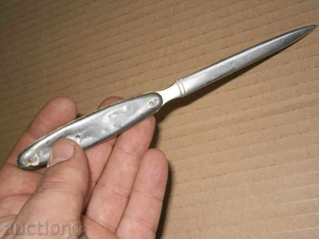 Auction  letter knife 30s of the 20th century