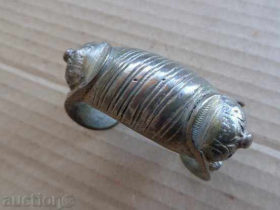 Βραχιόλι από ασήμι αναγέννησης τύπου «σφεντόνα», κοσμήματα, κοσμήματα Βραχιόλι από ασήμι αναγέννησης τύπου «σφεντόνα», κοσμήματα, κοσμήματα