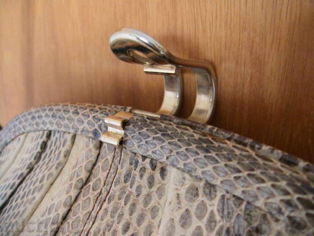 ORIGINAL, OLD, ATTRACTIVE BAG, SNAKE SKIN - 6