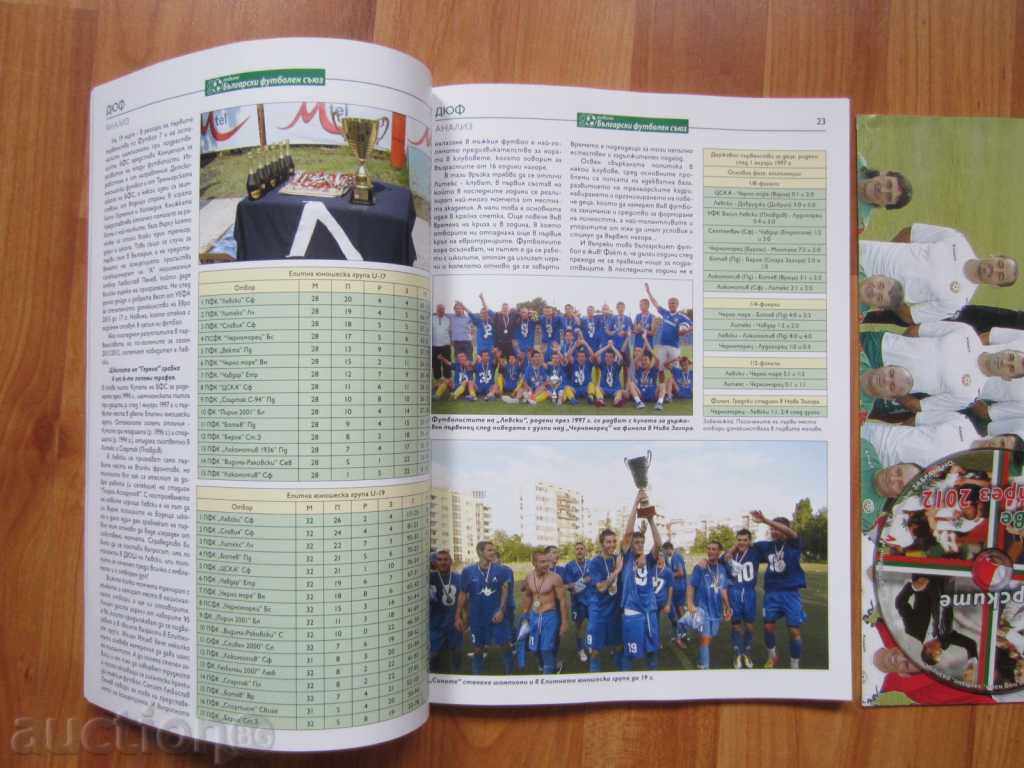 FOOTBALL JOURNAL-BULGARIA-PLACAT - 5