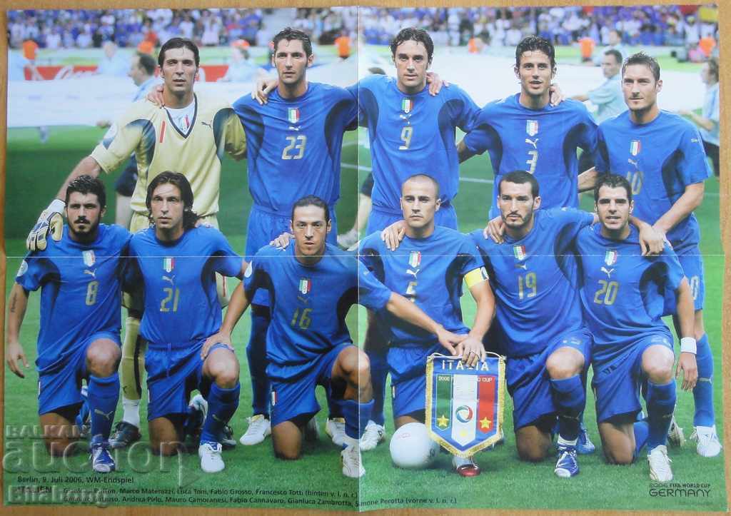 Licitație Afișe - Italia și Franța, finaliste World 2006