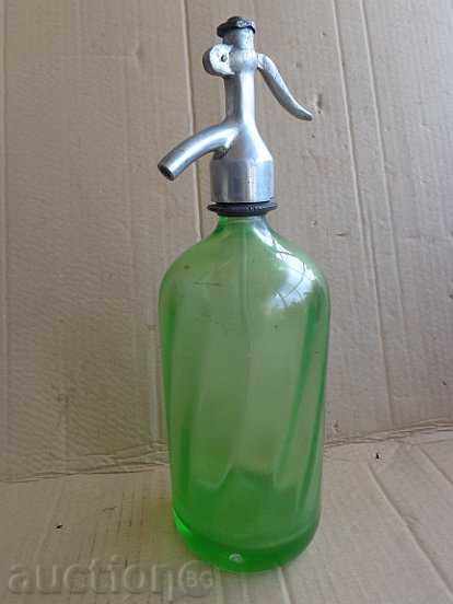 Siphon for soda, bottle, bottle