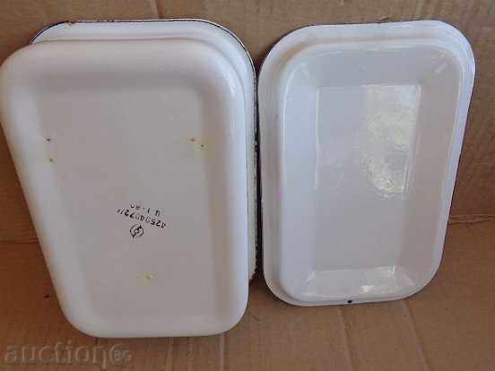 Auction  Enamelled enamel food box