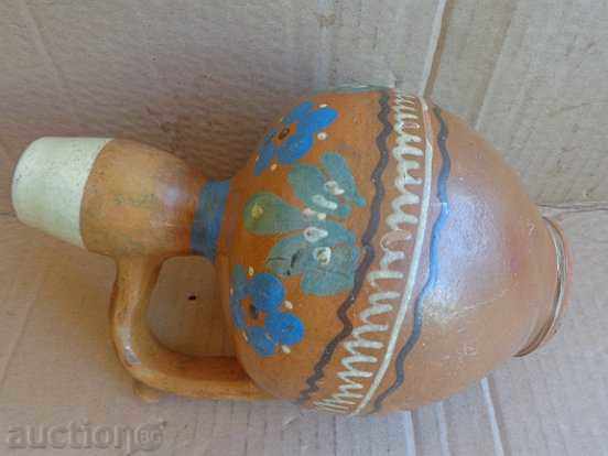 Auction  Old pitcher, jar, pot, ceramics