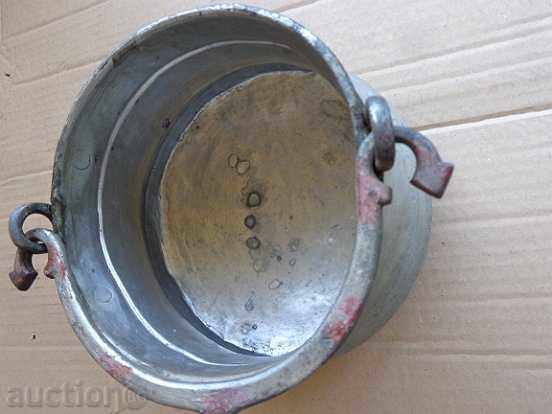 Old tinned kettle, pit, copper, kettle, blue, kettle - 6