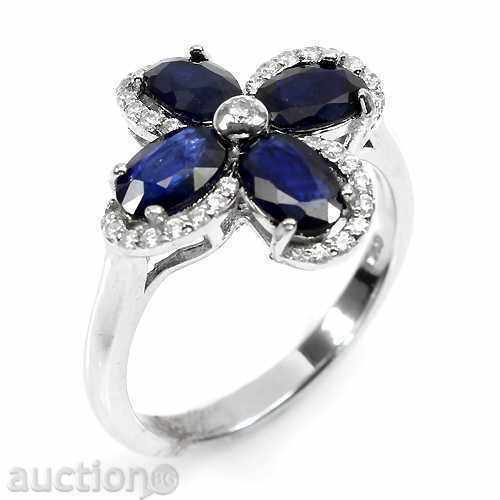 LUXURY FRONT "BLUE DYPER" NATURAL Sapphire with price 323.00 BGN | € 165.15 LUXURY FRONT "BLUE DYPER" NATURAL Sapphire with price 323.00 BGN | € 165.15