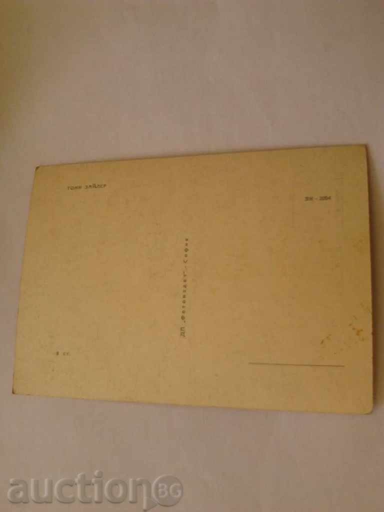 Postcard Tony Zayler with price 0.75 BGN | € 0.38 Postcard Tony Zayler with price 0.75 BGN | € 0.38
