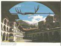 Manastirea Rila Bulgaria carte poștală 13 *
