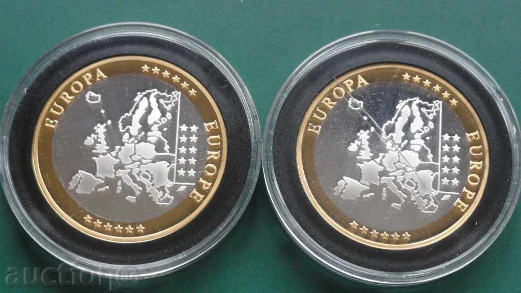 Доставка на Лот редки сребърни медали Доставка на Лот редки сребърни медали