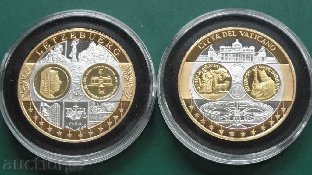 Lot Rare Silver Medals
