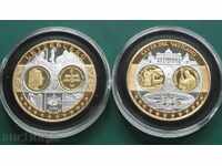 Lot of rare silver medals