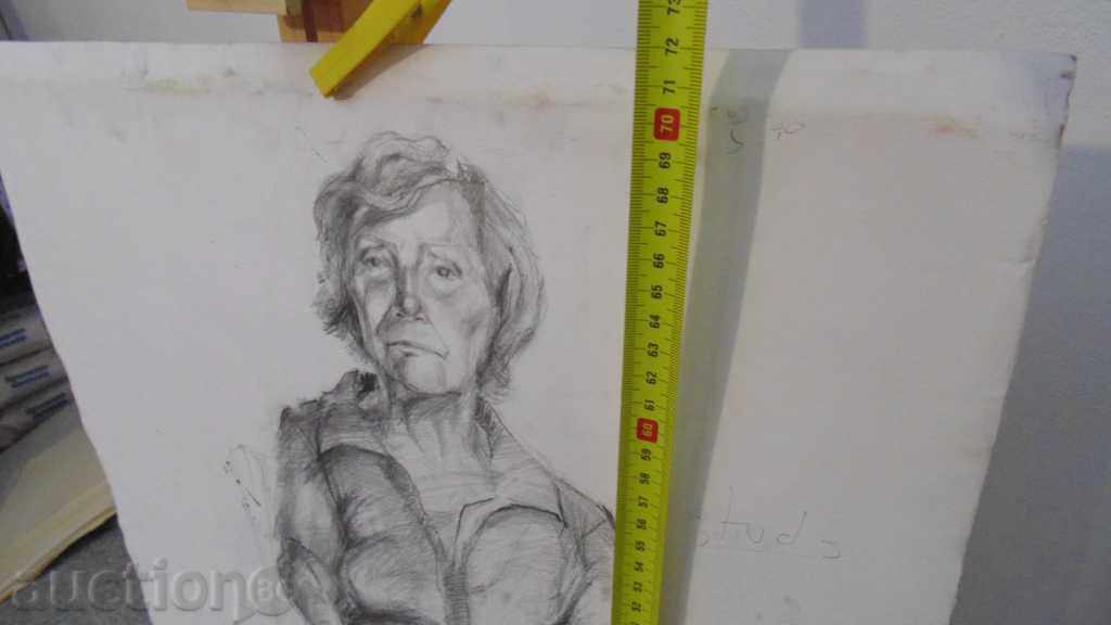 Auction  Pencil Graphics Picture