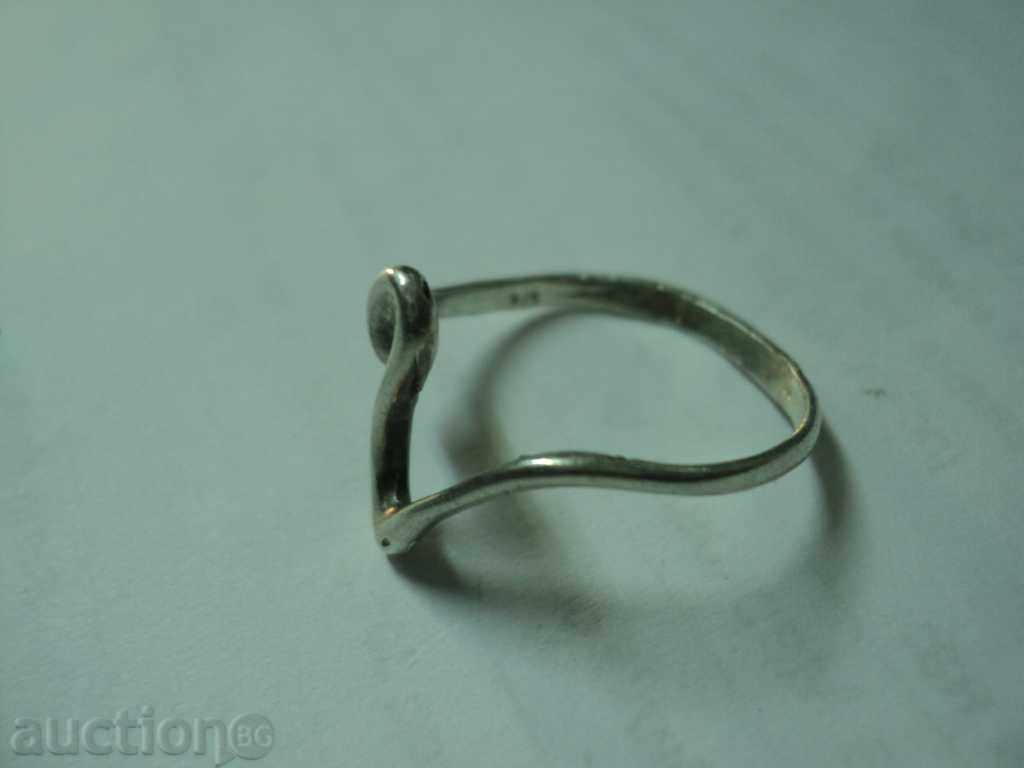 Auction  SOLD SILVER RING.