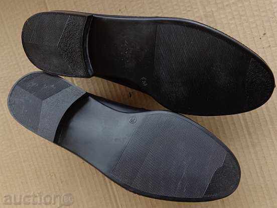 Men's leather shoes new number №42 quality late 80's - 5