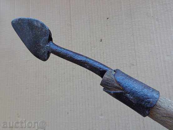 Παλιά γεωργικά εργαλεία, ξύλο, σφυρήλατο σίδερο, πρωτόγονη - 5 Παλιά γεωργικά εργαλεία, ξύλο, σφυρήλατο σίδερο, πρωτόγονη - 5