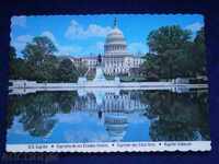 Vechea carte poștală SUA - capitala SUA -8O ANI