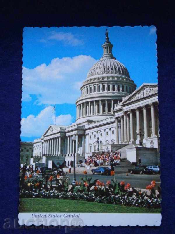Παλιά καρτ-ποστάλ ΗΠΑ - η πρωτεύουσα των ΗΠΑ -8O ΧΡΟΝΙΑ / 2 /