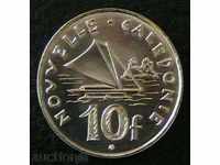 10 Franc 2011, New Caledonia