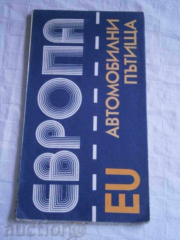 ROAD CARD - EUROPE - SOC. EPOXA - 1982