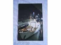 Παλιά καρτ ποστάλ Παναμάς - Παναμάς -8O-κανάλια, το πλοίο / 13 /