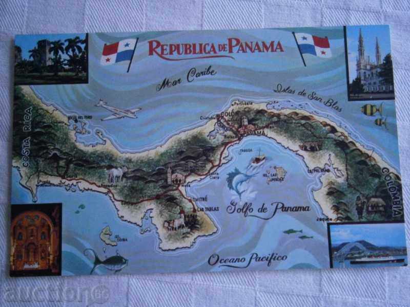 Old card PANAMA - PANAMA -8O-YEARS / 14 /