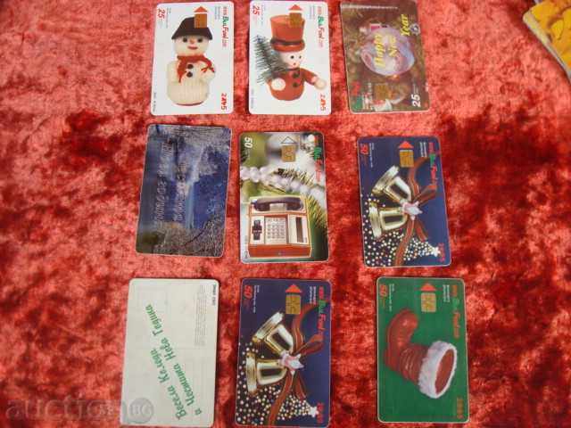 CARDURI TELEFONICE BULFON - „Crăciun fericit” și „ChNG”. CARDURI TELEFONICE BULFON - „Crăciun fericit” și „ChNG”.