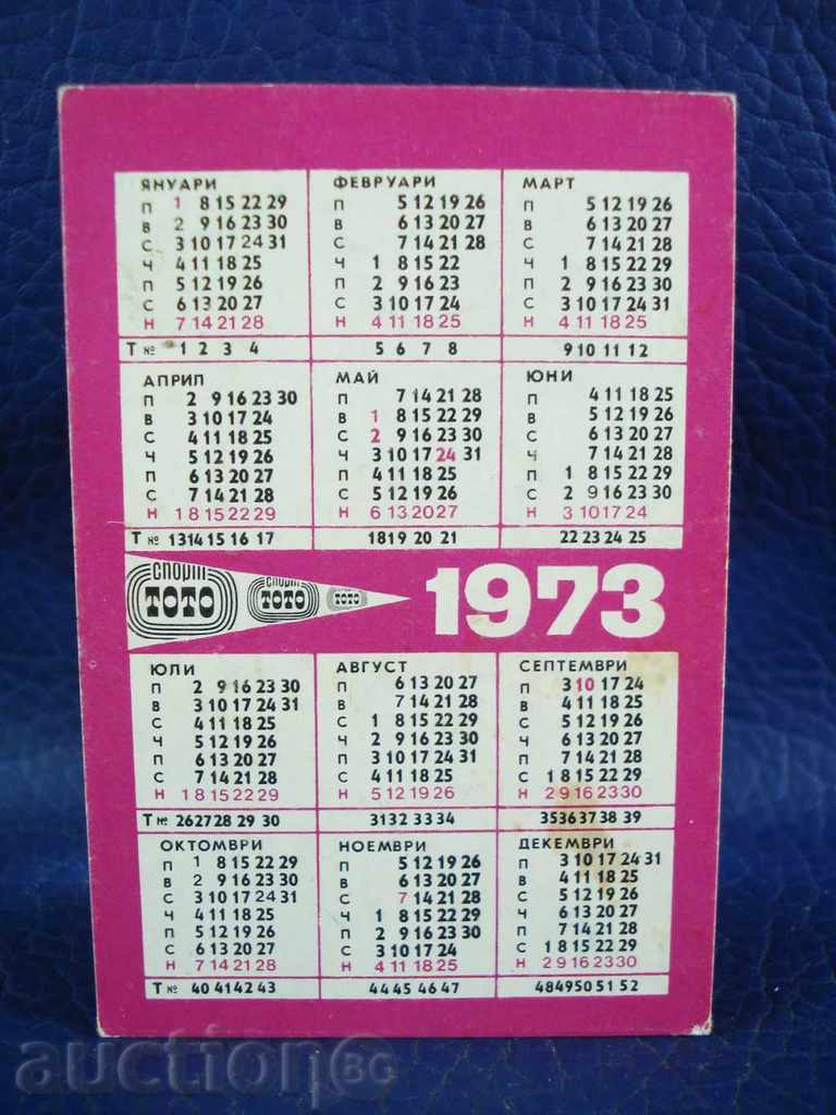 4842 Bulgaria calendar Sports Тото 6 of 49 athletics 1973 with price 0.50 BGN | € 0.26 4842 Bulgaria calendar Sports Тото 6 of 49 athletics 1973 with price 0.50 BGN | € 0.26