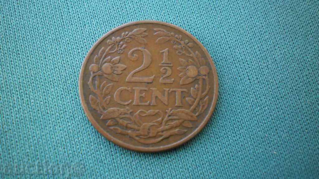 Ολλανδία 2½ Cent 1913 Rare (k)