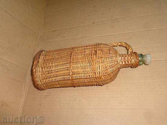 Old glass wineglass for rakiya brandy braid - 5 Old glass wineglass for rakiya brandy braid - 5