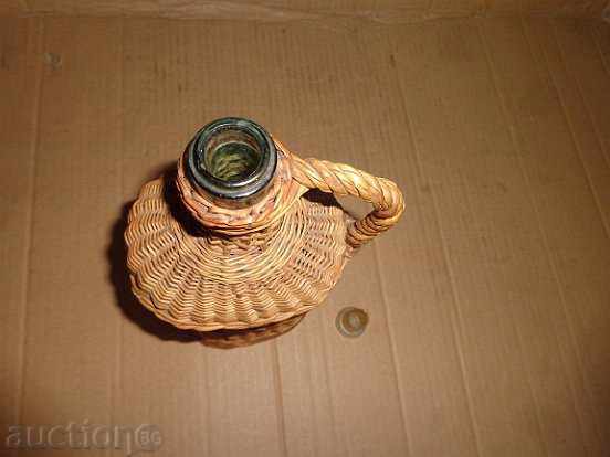 Old glass wineglass for rakiya brandy braid - 6 Old glass wineglass for rakiya brandy braid - 6