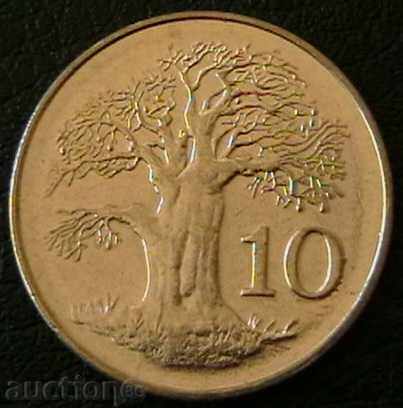 10 σεντς 2001 Ζιμπάμπουε