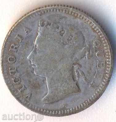 Mauritius 10 centavos în 1889, 500.000 de circulație de argint cu preț 35.00 BGN | € 17.90 Mauritius 10 centavos în 1889, 500.000 de circulație de argint cu preț 35.00 BGN | € 17.90