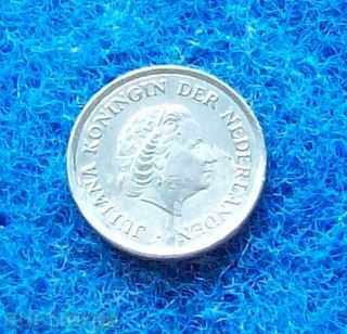 25 цента-Холандия-1980г