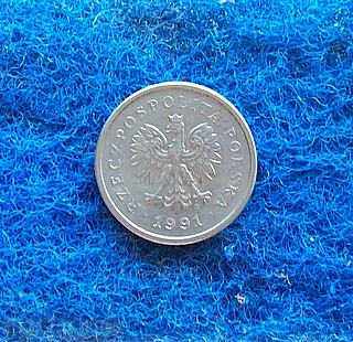 50 Penny-Πολωνίας-1991