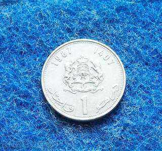 1 dirhems-ΜΑΡΟΚΟΥ-1987 με τιμή € 0.20 | 0.39 BGN
