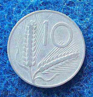 aluminiu 10 tsentisimi-Italia-1953