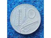 10 centimes-Italy-1953g aluminum