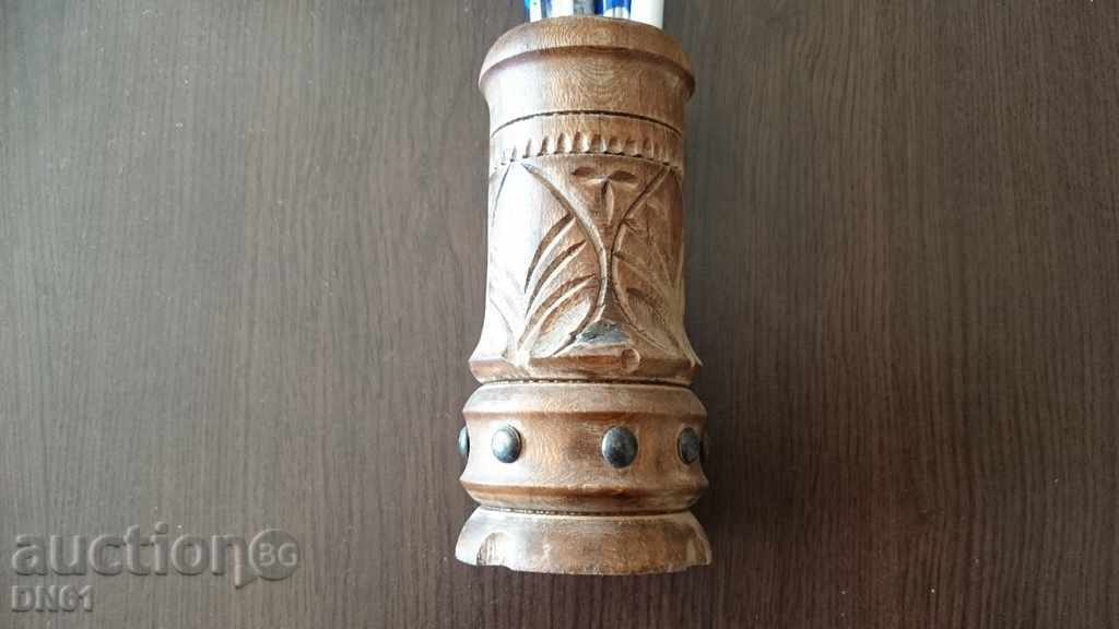 Auction Wooden chemical container Auction Wooden chemical container