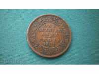 British India ¼ Anna 1891 Rare (k)