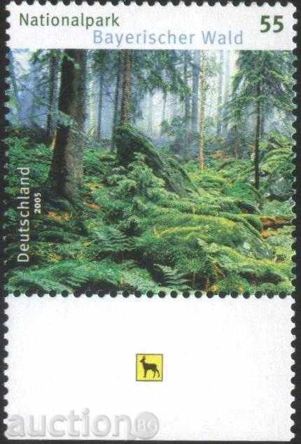 Καθαρό σήμα εθνικό πάρκο Bavarian Forest της Γερμανίας το 2005