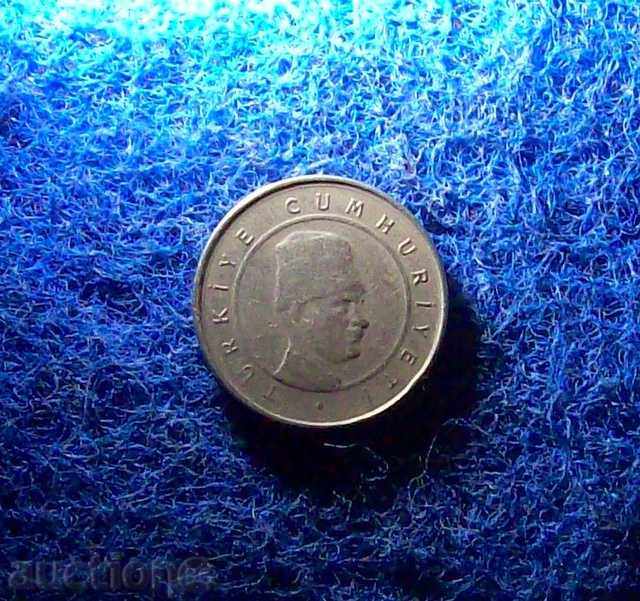 10 kurish Turkey 2007 with price 0.30 BGN | € 0.15