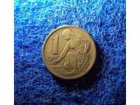 1 крона Чехословакия 1970