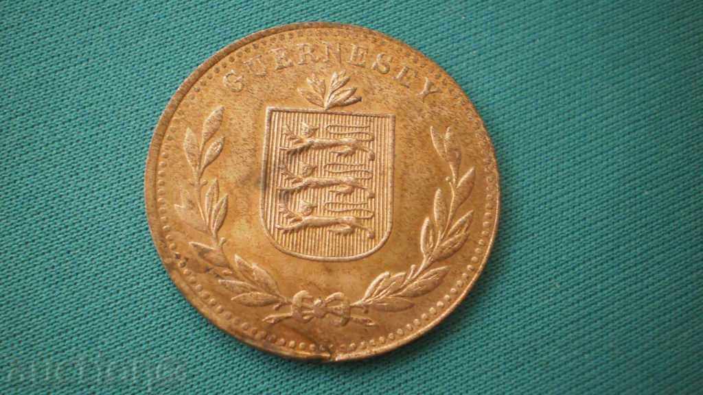 Guernsey 8 Double 1949 H Rare (k) cu preț € 3.07 | 6.00 BGN